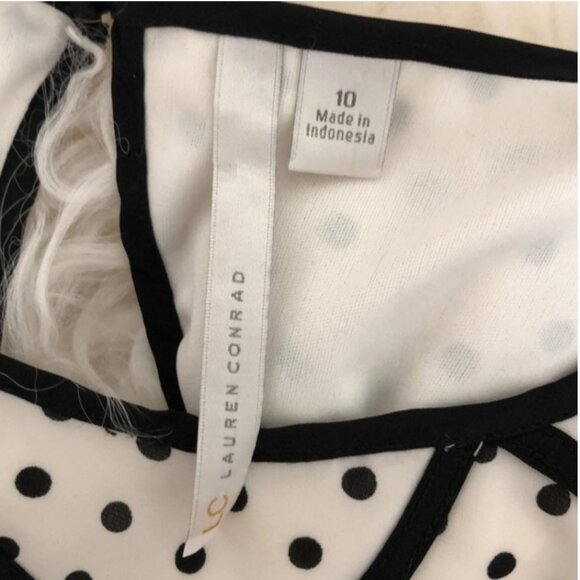 LC Lauren Conrad Retro Polka Dot Dress - Picture 5 of 8
